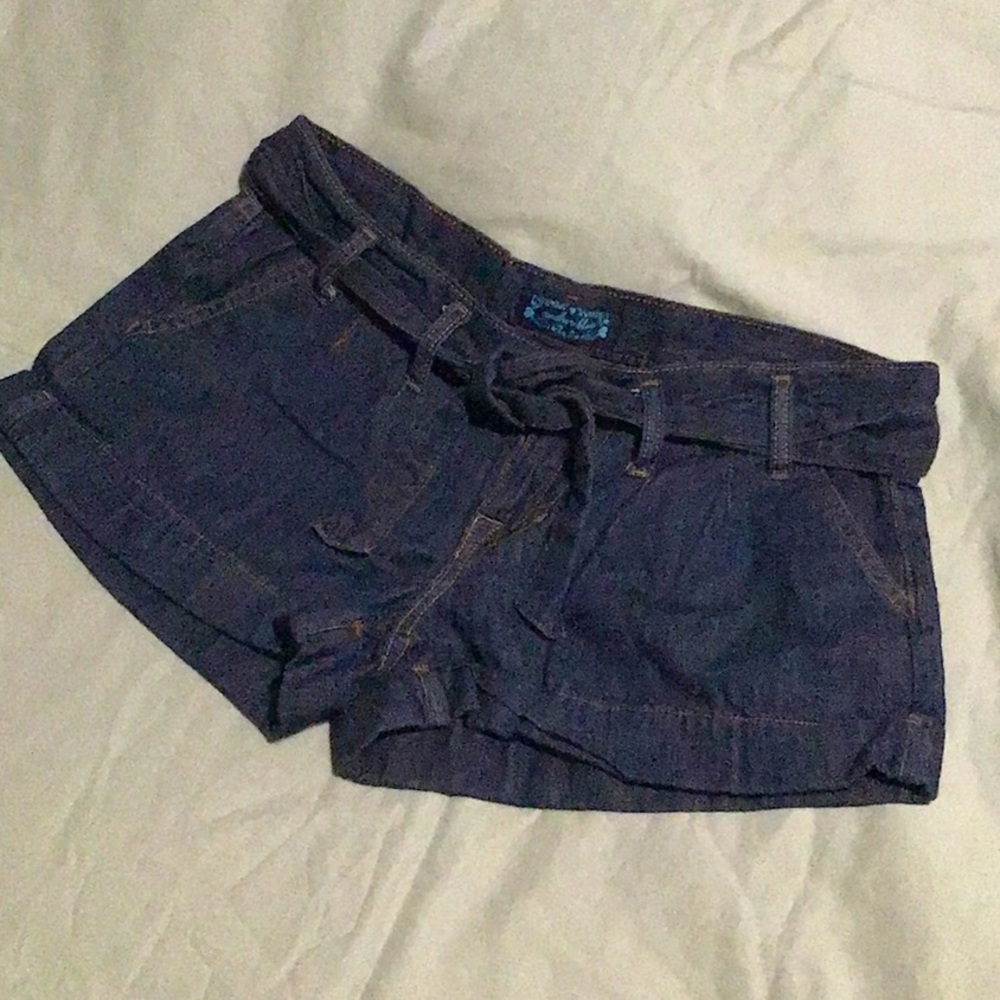 Anchor Blue Denim Shorts